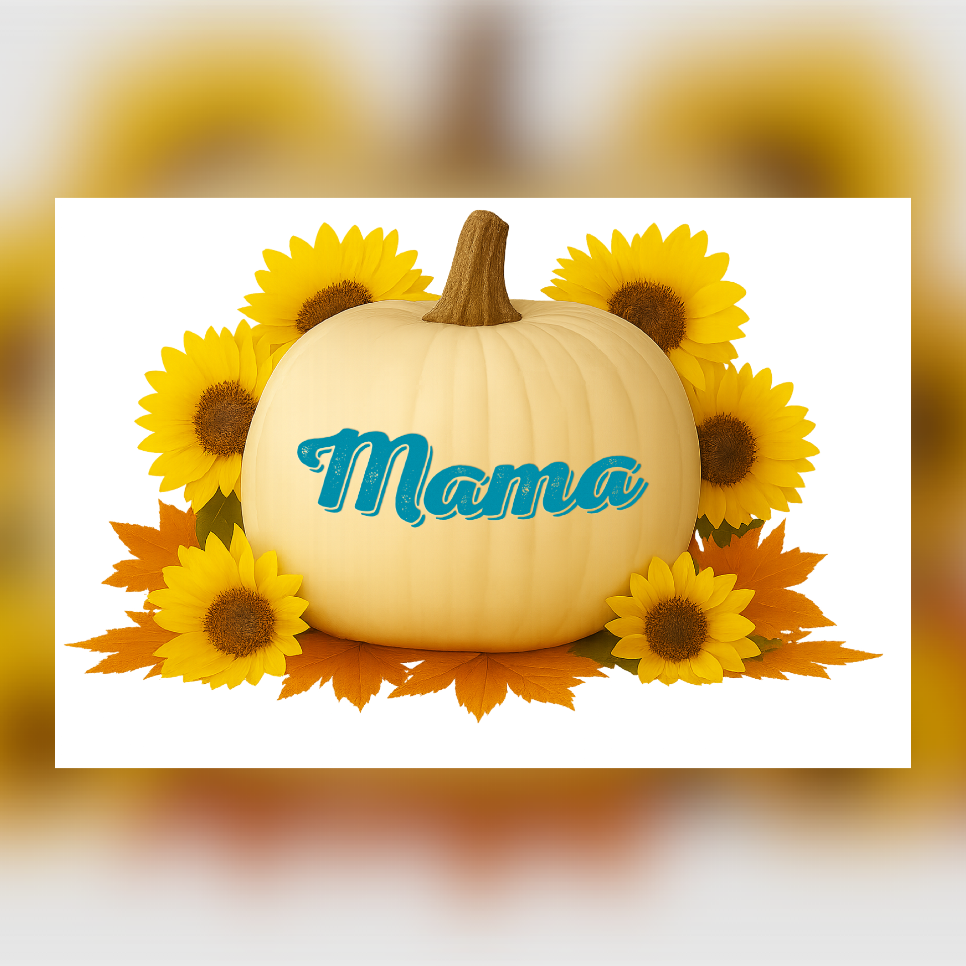 Adult T-Shirt — Pumpkin Mama