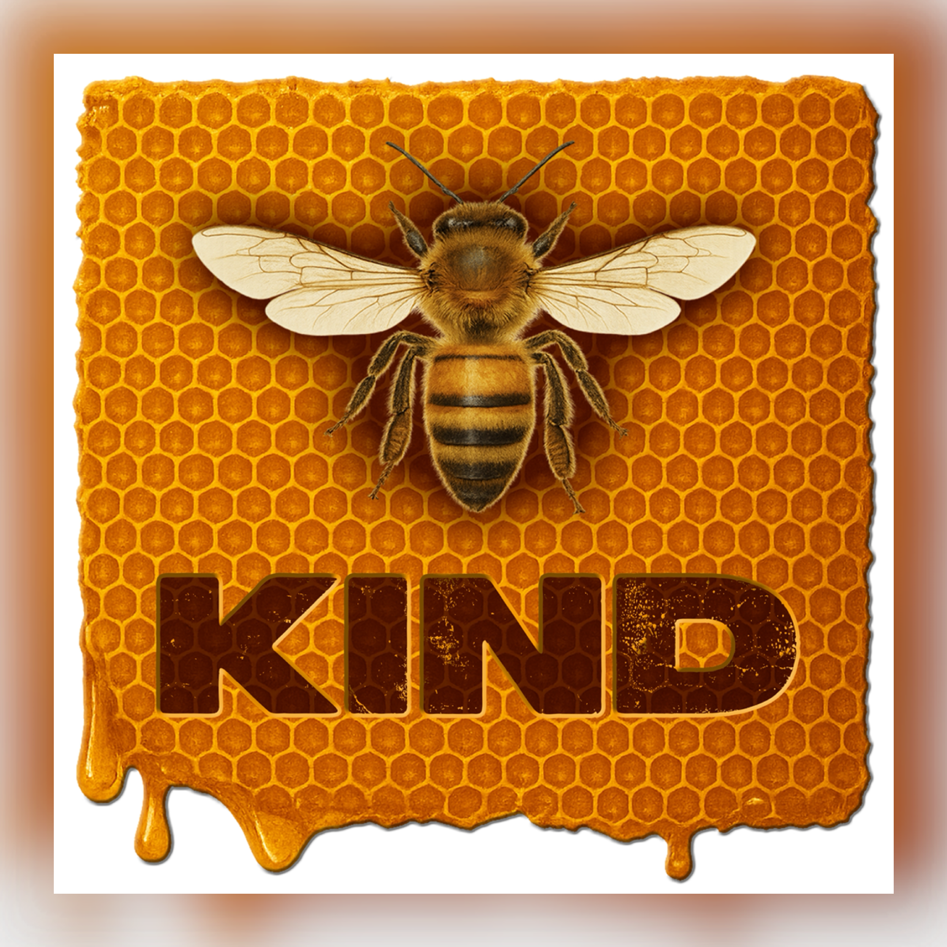 Adult T-Shirt — Bee Kind (Square)
